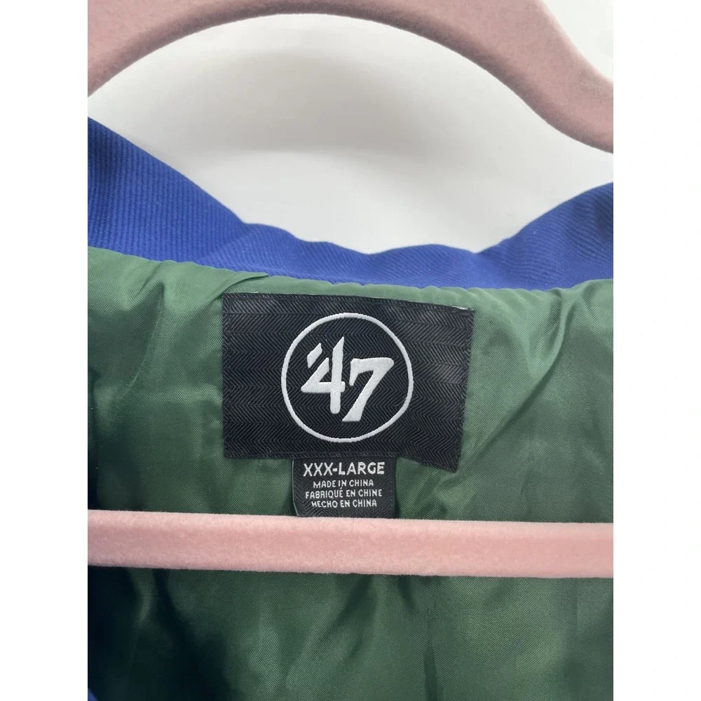 NWT 47' Brand Golden‎ Age Collection Blue Canvas Jacket Buffalo Bills 3X